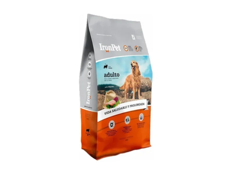 Alimento IronPet adulto razas grandes x 20 kg — Forrajeria Hogar y Patitas