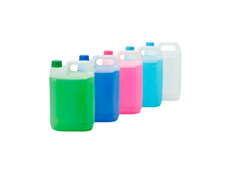 Combo limpieza: jabón tipo Ariel, suavizante, lavandina, perfumina y detergente x 5 L — Limpieza VC