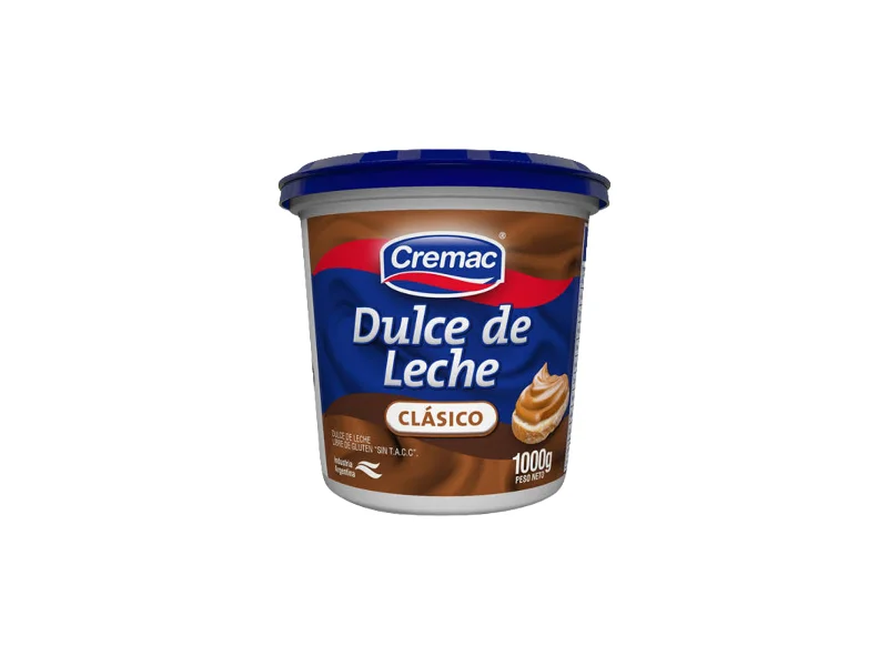 Dulce de leche Cremac clásico o repostero x 1 kg — Los Mellis Almacén